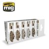 Ammo of Mig Jimenez 7166 KING TIGER EXTERIOR COLOR (SPECIAL TAKOM EDITION) VOL.2 6x17ml